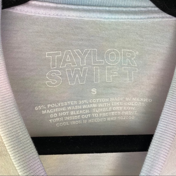 NWOT AWESOME Taylor Swift Cropped Tie Dye - Picture 4 of 6